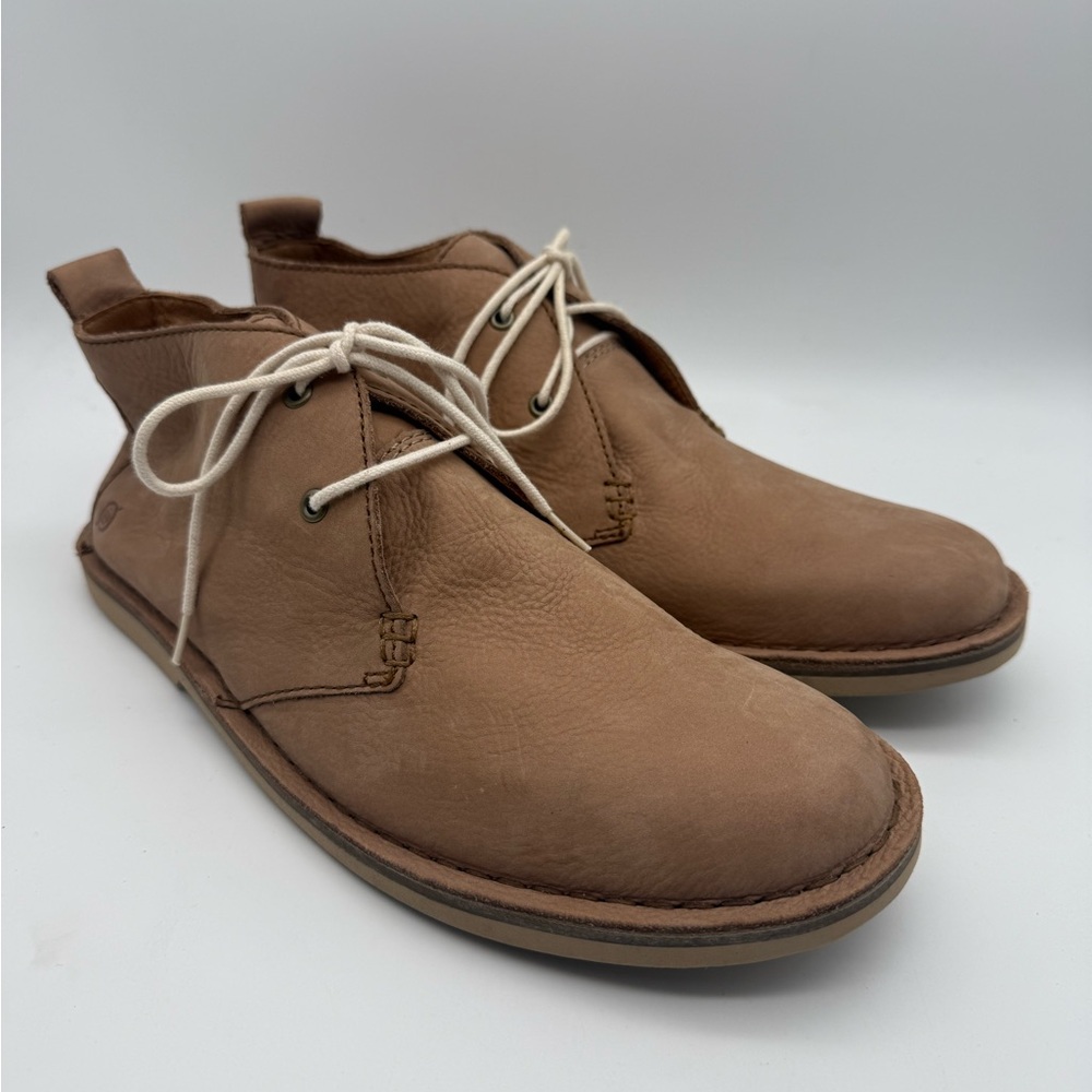 BRAND NEW Born Chukka Boots Men's Sz 9.5 M Brown Leather